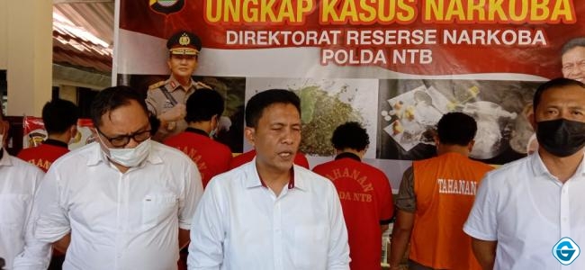 Sasar Bandar Narkoba, Dirresnarkoba Polda NTB : "Pelaku Yang Bertaubat Aman Dari Sergapan Timnya"
